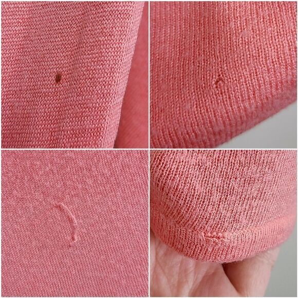 𝅺guess by Marciano Coral Waterfall Open Front High Low Cardigan Sweater XS - Picture 15 of 15